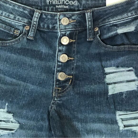 Maurice’s Mid-Rise Shorts Sz 2 - Picture 7 of 7